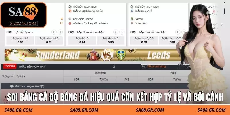 Soi bảng cá độ bóng đá hiệu quả cần kết hợp tỷ lệ và bối cảnh Soi bảng cá độ bóng đá hiệu quả cần kết hợp tỷ lệ và bối cảnh